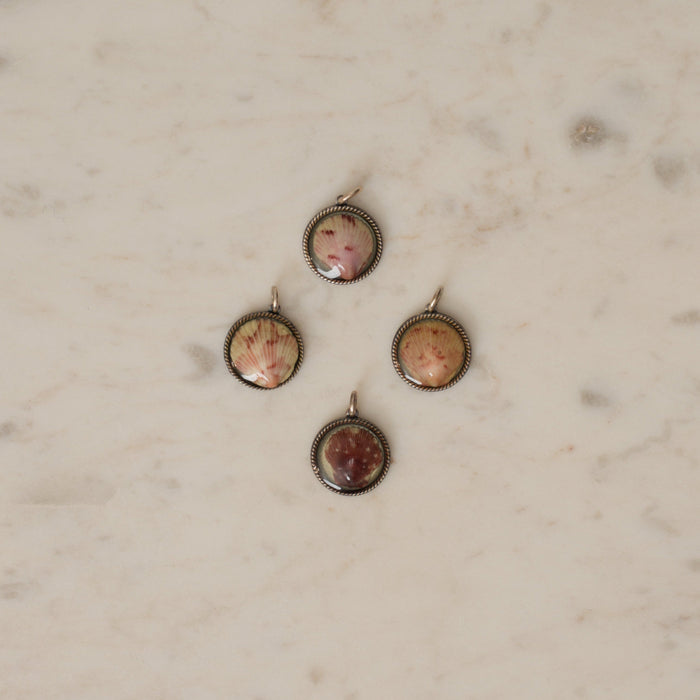 Protextor Parrish Collected Sanibel Shell Silver Pendants