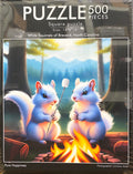 Puzzle - For Adults - Campfire Happiness - 18" x 18" - 500 Pieces