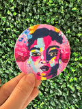 Queen Charlotte Art Sticker