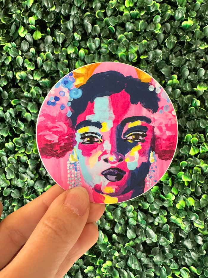 Queen Charlotte Art Sticker