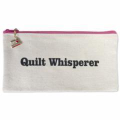 QUILT WHISPERER CANVAS BAG (4.5X8.5)