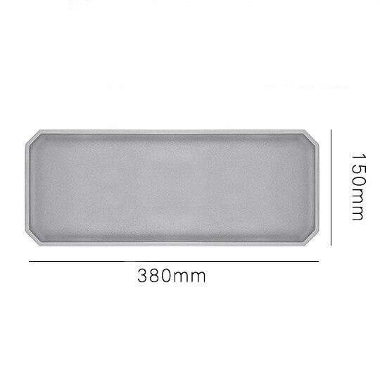 Rectangular concrete tray silicone mold - madmolds -