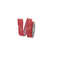 Red Valentine's Tweed Ribbon, 1" X 10YD