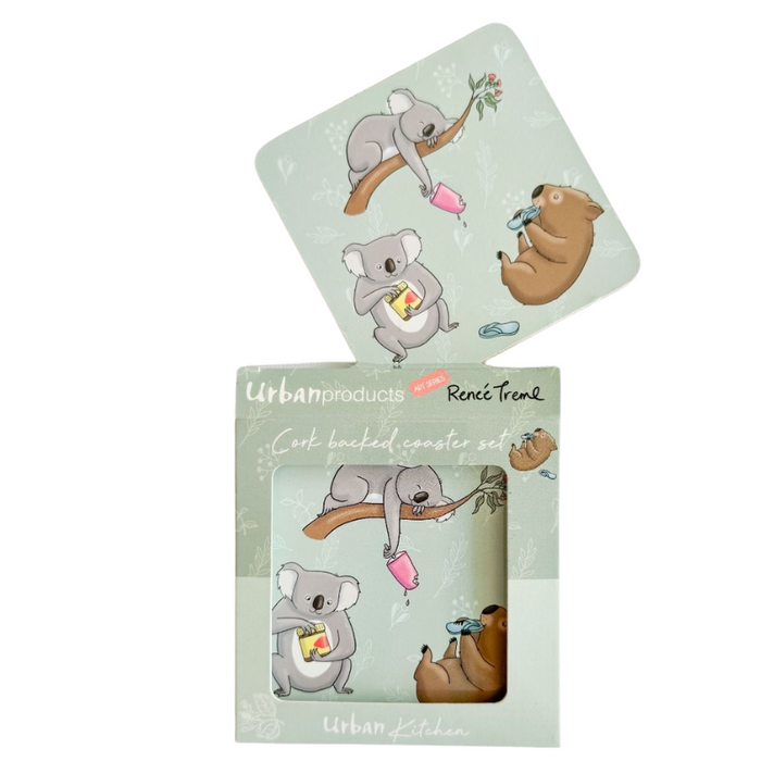 australian animals coasters