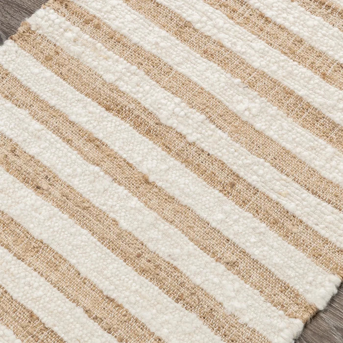Rhodes Stripe Natural/Ivory