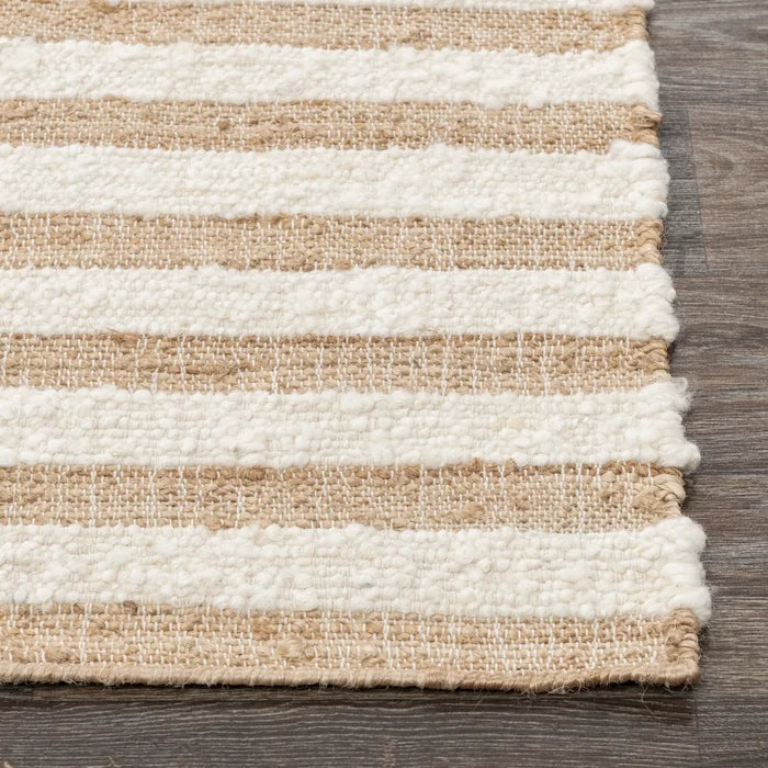 Rhodes Stripe Natural/Ivory