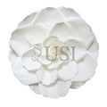 Rose Gardenia Paper Flower, 12in, Cream White