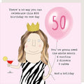 Rosie Girl 50th Holiday Card