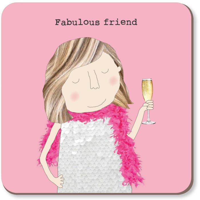 Rosie Made A Thing Fabulous Coaster
