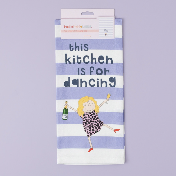 Rosie Made A Thing Kitchen Dancing Tea Towel