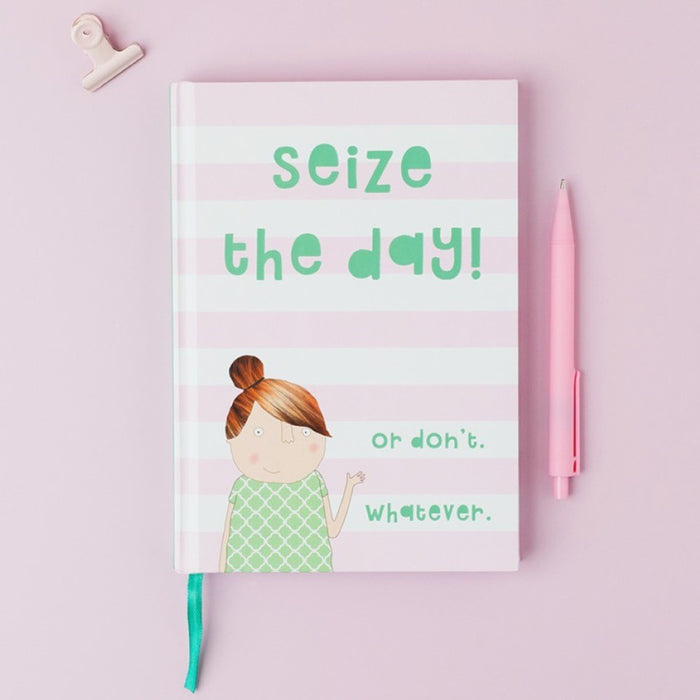 Rosie Made A Thing Seize the Day A5 Lined Notebook