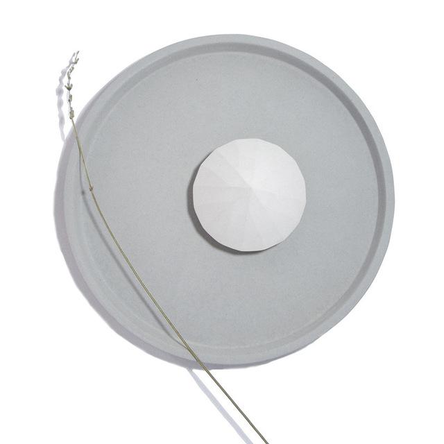 Round Concrete plate silicone mold - madmolds - silicone mold