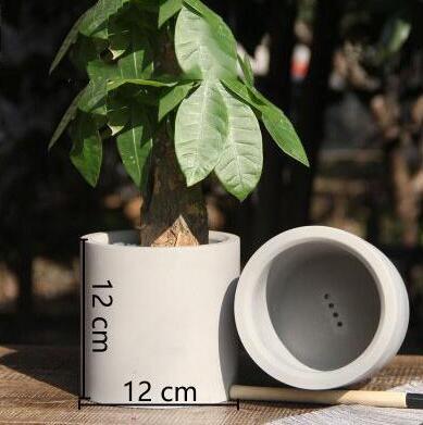 Round flower Pot - madmolds - Round flower Pot