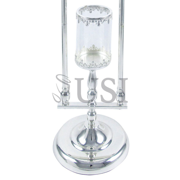 Royal Winners Cup Centerpiece Riser, 34.5in, Silver