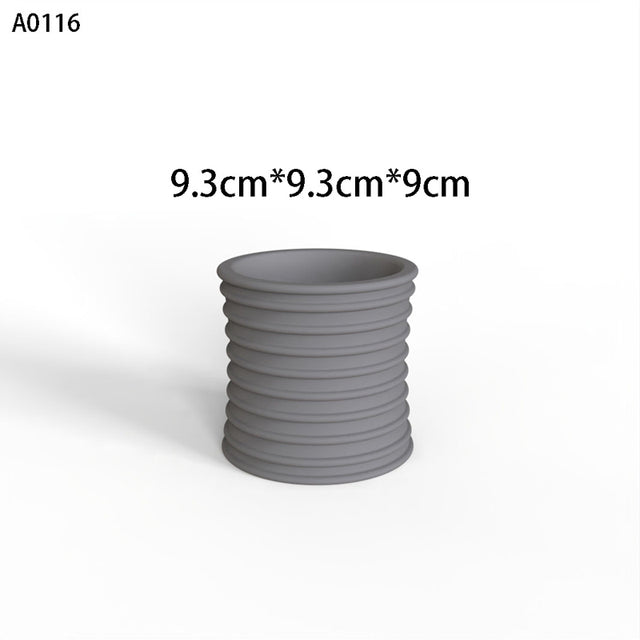 "RP122" Planter silicone mold
