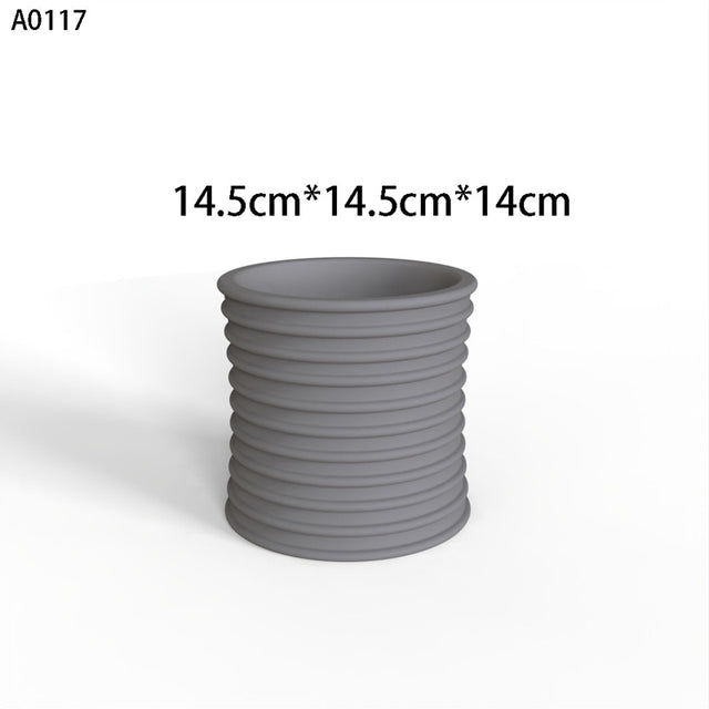 "RP122" Planter silicone mold