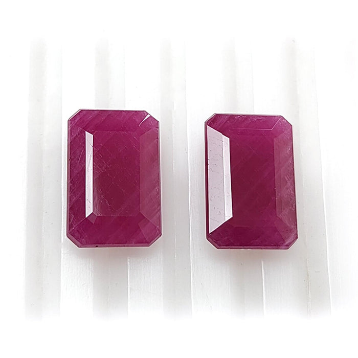 Ruby Faceted Cut