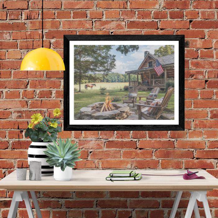 Rustic Retreat A Log Cabin