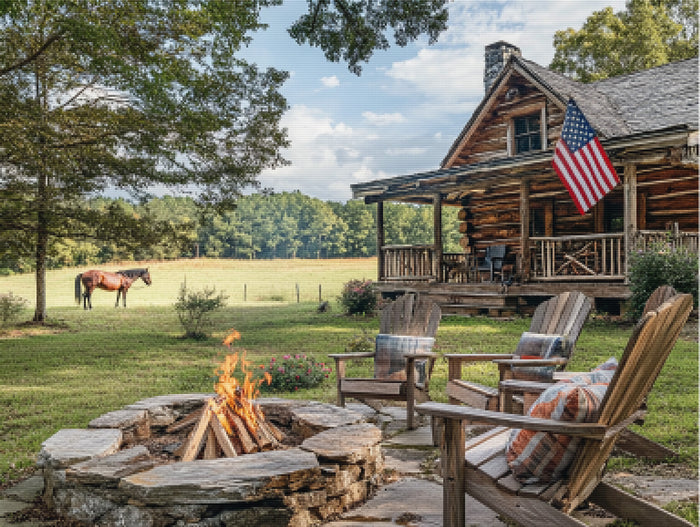 Rustic Retreat A Log Cabin