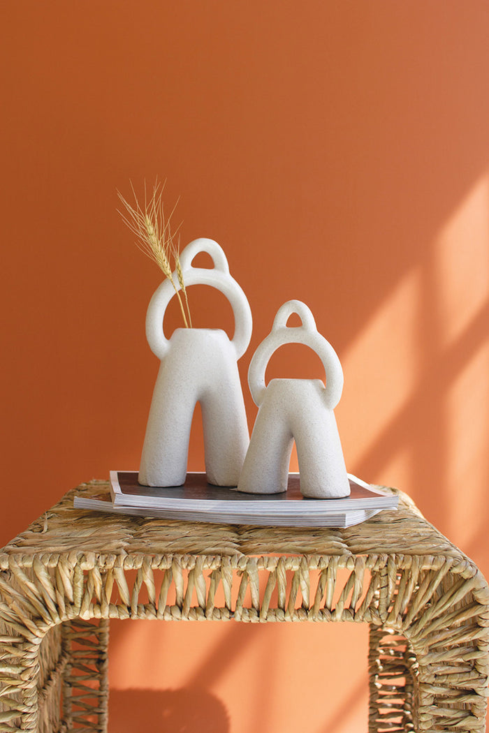 S/2 Modern Bud Vases