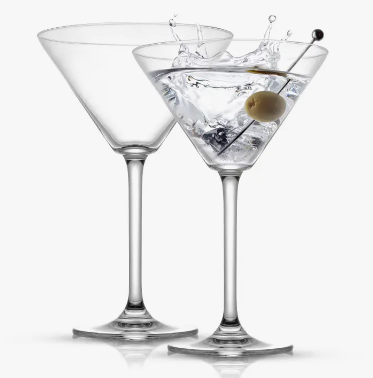 S/2 Olivia Martini Glasses