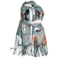 sassy cat scarf reen for cat lovers