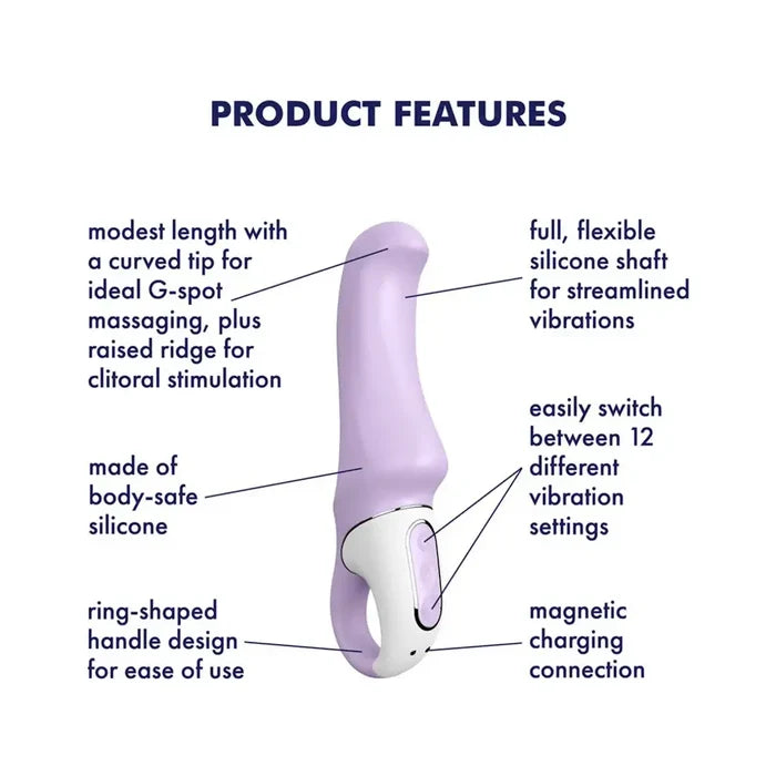 Satisfyer Charming Smile G-Spot Vibrator Lilac