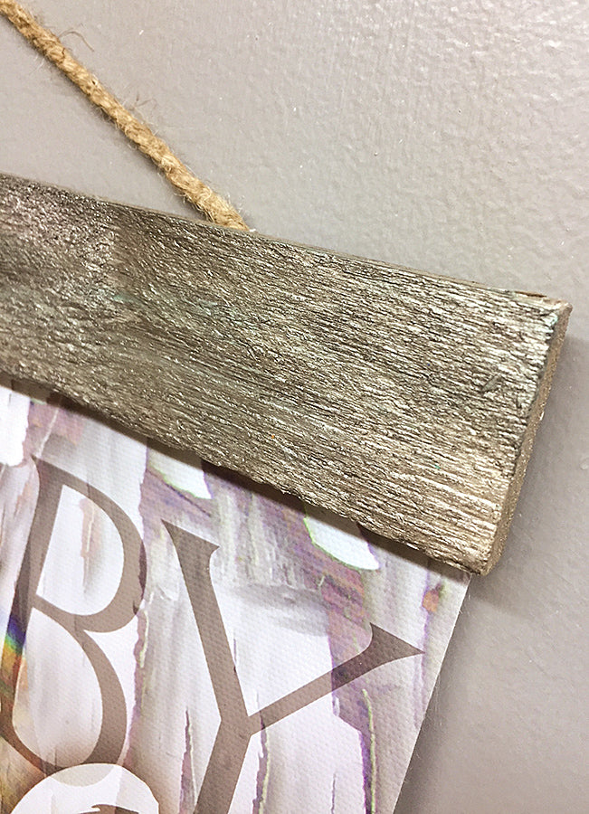 Saved By Grace - 14x11 hanging banner