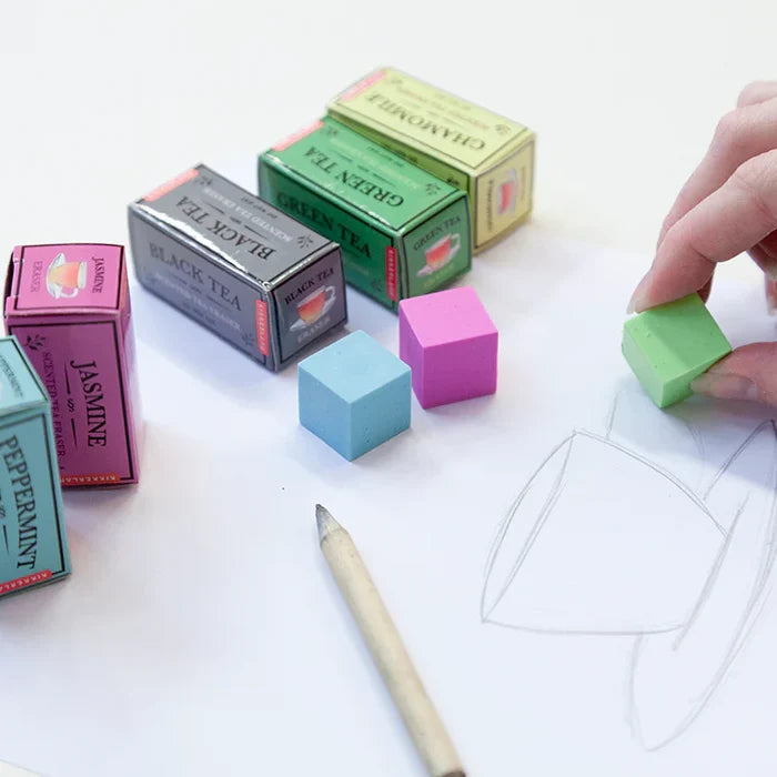 Scented Erasers Tea Set of 5