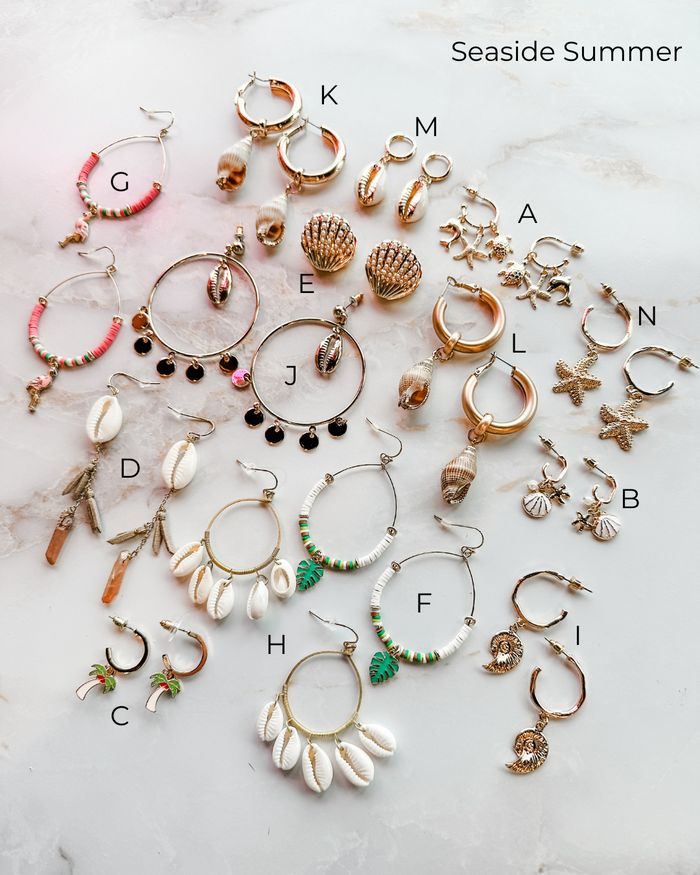 Seaside Summer Earring Collection