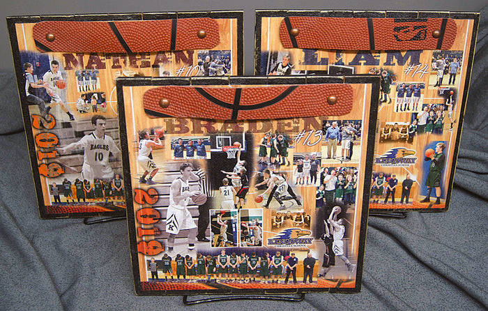 Senior Basketball Plaques