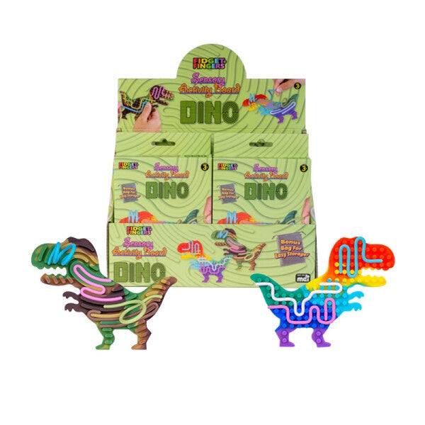 dinosaur sensory board for kids great stress calming toy