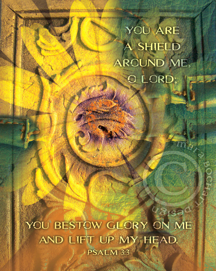 Shield Around Me - frameable print