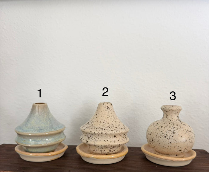 Small Ceramic Incense Cone Burner