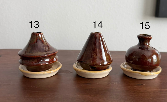 Small Ceramic Incense Cone Burner