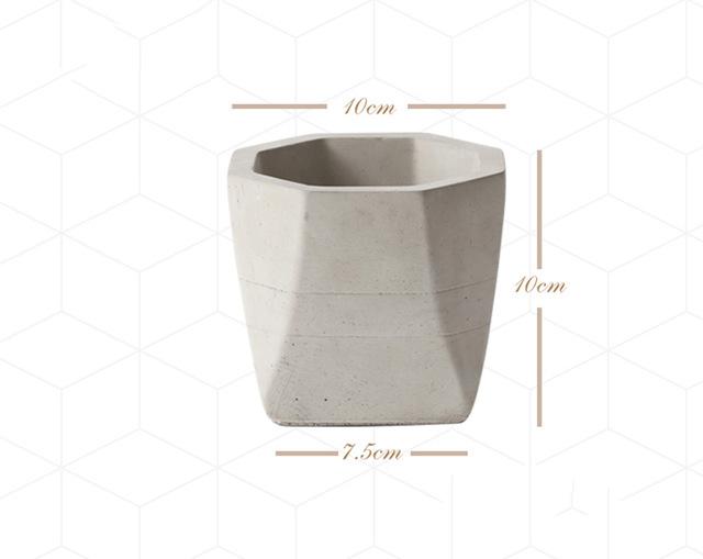 Small plant planter molds - madmolds -