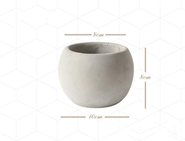 Small plant planter molds - madmolds -