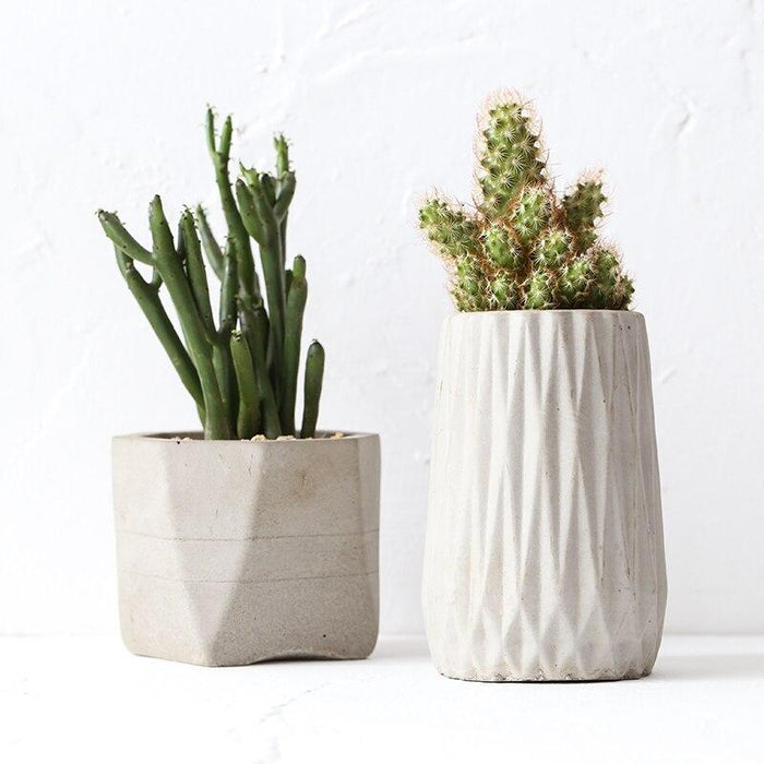 Small plant planter molds - madmolds -