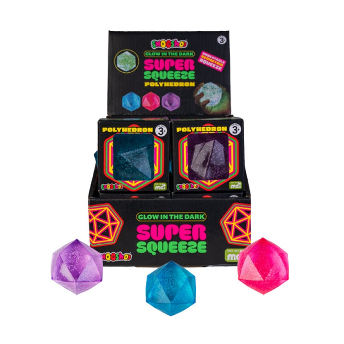 Smooshos Super Squeeze Polyhedron Glow