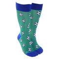 green soccer ball football socks