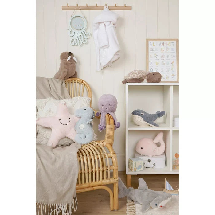 Softies Cuddly Toy - Whale - Wilfred - Mabel & Fox