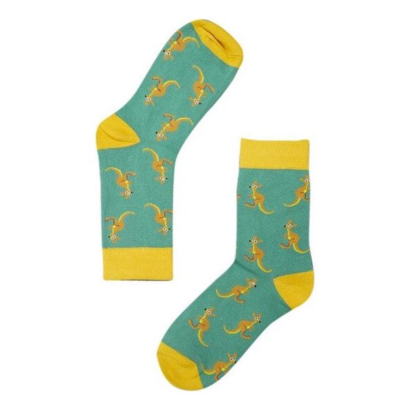 australian kangaroo souvenir socks men and women