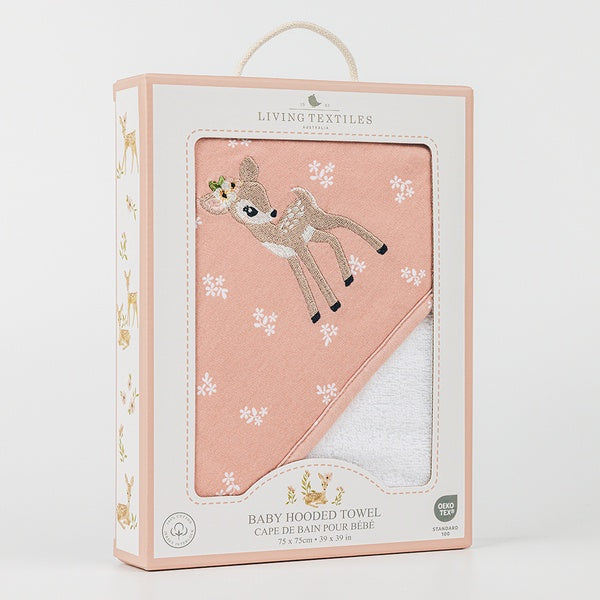 deer baby hooden towel for bathing