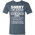 Sorry I'm Already Taken By A New Zealand Girl T-Shirt - T-shirt Teezalo