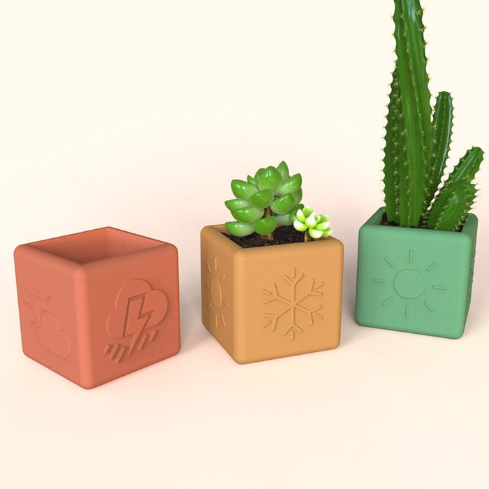 "SP111" Planter silicone mold