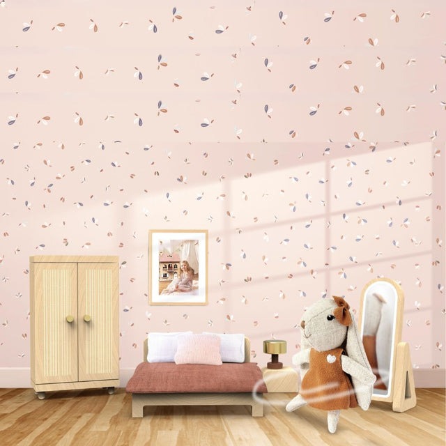 Speedy Monkey - Doll House Bedroom Set & 1 Character - Mabel & Fox