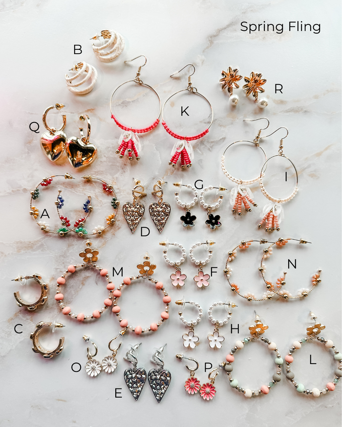 Spring Fling Earring Collection
