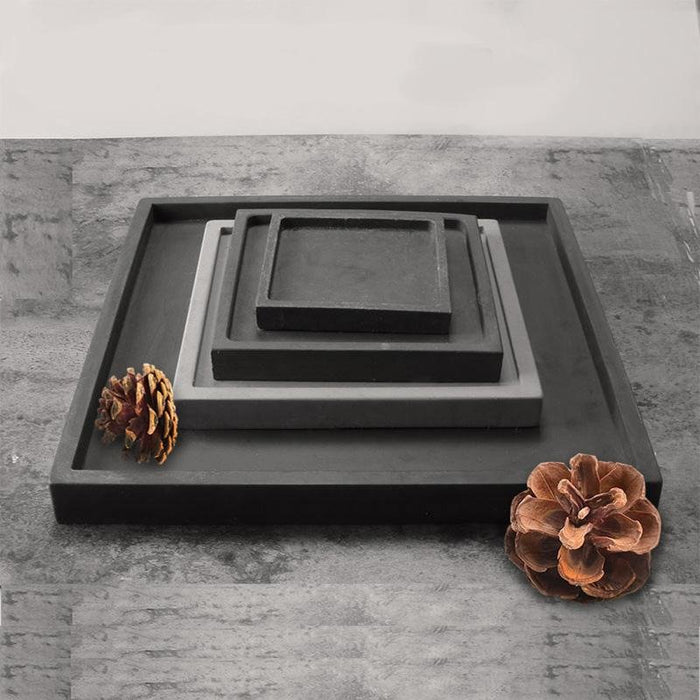 Square concrete tray mold - madmolds -