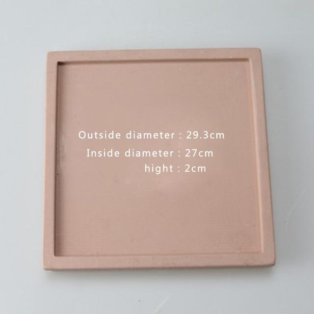Square concrete tray mold - madmolds -