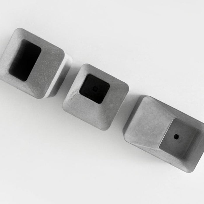 Square pot silicone mold - madmolds - silicone mold